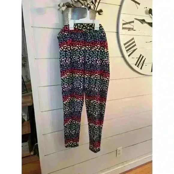 Boden leopard print leggings size 14‎ - Picture 4 of 4
